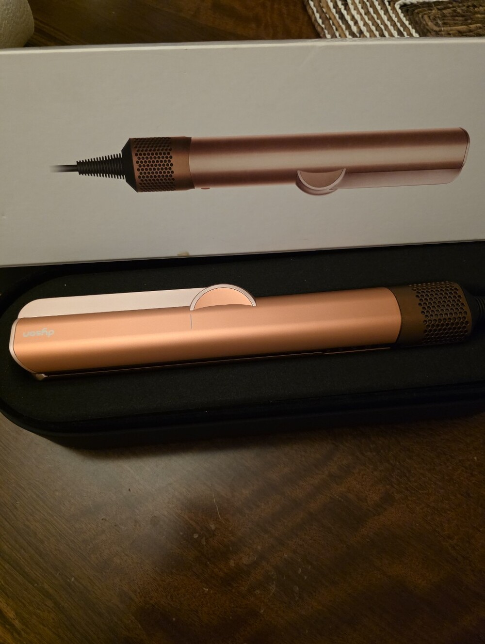 Dyson Airstrait Hair Straightener in Copper Rose